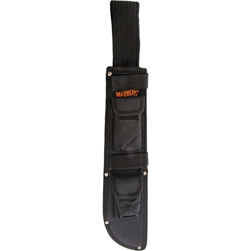 Marbles Knives Machete Belt Sheath Fits up to 14" Blade & Sharpening Stone 393S