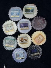 Yankee Candle Wax Tarts Lot 10 Retired Fresh Clean Vintage Scents Sealed picture
