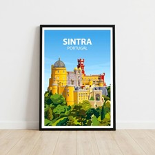 Sintra Portugal Travel Poster Wall Art Print Holiday Gift picture