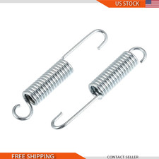 2 Pcs Universal 100mm Motorcycle Brake Pedal Return Spring and Side Kickstand picture