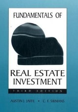 Fundamentals of Real Estate Investments Hardcover Austin, Sirmans picture