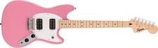 Electric Guitar Sonic Mustang Maple Fingerboard Flash Pink Squire picture
