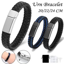 Urn Bracelet for Ashes Cremation Bracelet for Ashes Stainless Steel Ash Bracelet picture