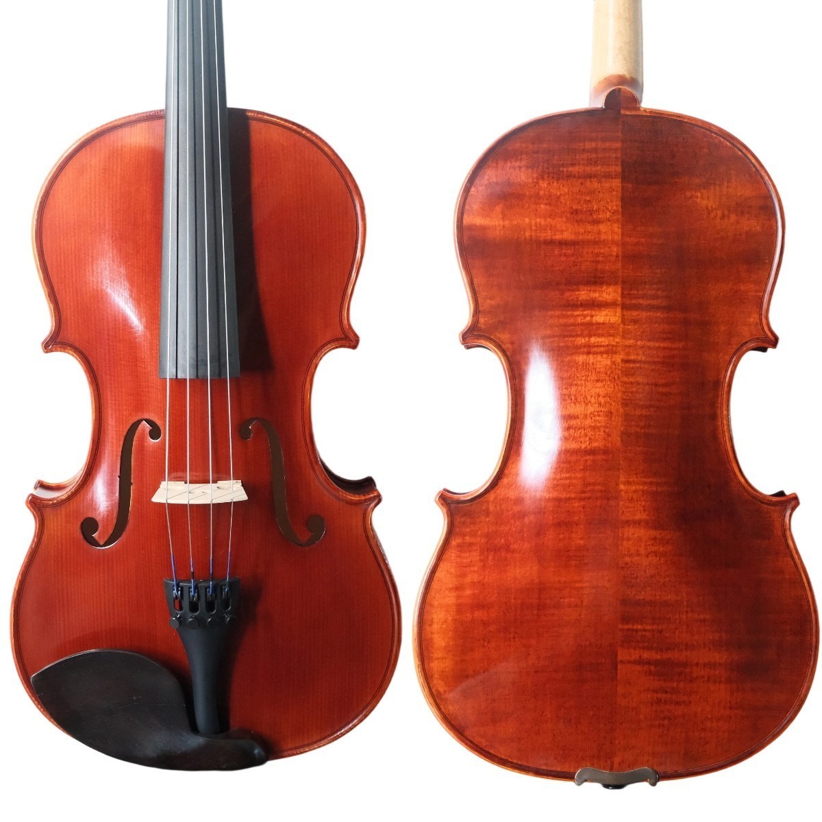 Handmade 4/4 Violin Outfit, Italian Spruce Top, Maple Back,Rich Tone, Case & Bow Handmade 4/4 Violin Outfit, Italian Spruce Top, Maple Back,Rich Tone, Case & Bow