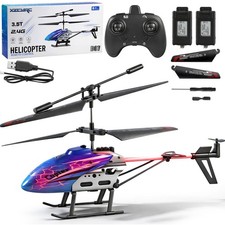 Electric Helicopter Toy Light Up Flying Aircraft for Kids picture