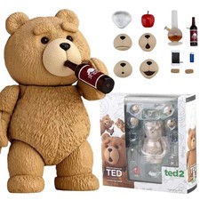AMAZING YAMAGUCHI Ted 2 Figure Ted Teddy Bear Action Figure Revoltech Model Toy picture