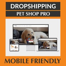 PET SHOP - Dropshipping Website Business - Fully Ready-To-Go - Shopify Store picture