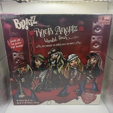 VINTAGE NIB BRATZ ROCK ANGELZ WORLD TOUR BOARD GAME MGA ENTERTAINMENT (B-27) picture