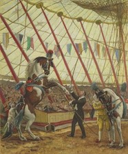 Laura Knight In the Ring Circus Horses Equestrian Performance picture