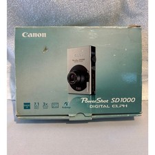 Canon PowerShot SD1000 Digital ELPH Camera 7.1MP w/charger & box TESTED picture