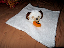 Baby Starters Puppy Dog Fleece Security Blanket Baby Lovey Halloween pumpkin picture