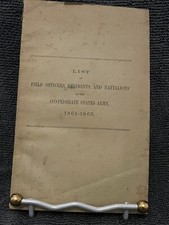 List of Field Officers, Regiments and Battalions of the Confederate Army 1912 picture