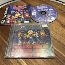 COMPLETE Bratz Dress Up, Get Down PS1 Game Sony Playstation 1 Play Station picture
