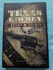 Texas Lawmen 1900 1940 Book Lone Star History Law Enforcement Crime Police  picture
