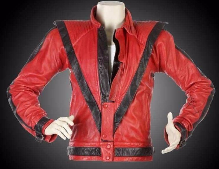 Michael Jackson Thriller Red Classic Vintage Leather Jacket for Halloween