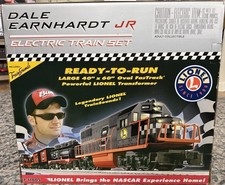Lionel NASCAR Dale Earnhardt Jr #8 Budweiser Electric Train Set -Never Used- picture