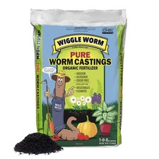 Wiggle Worm 100% Pure Organic Mineral-Dense Worm Castings Fertilizer, 30lbs picture