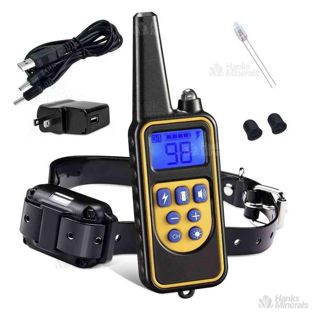 Dog Training Collar 3000FT Remote Rechargeable Shock PET Waterproof Trainer Dog Training Collar 3000FT Remote Rechargeable Shock PET Waterproof Trainer