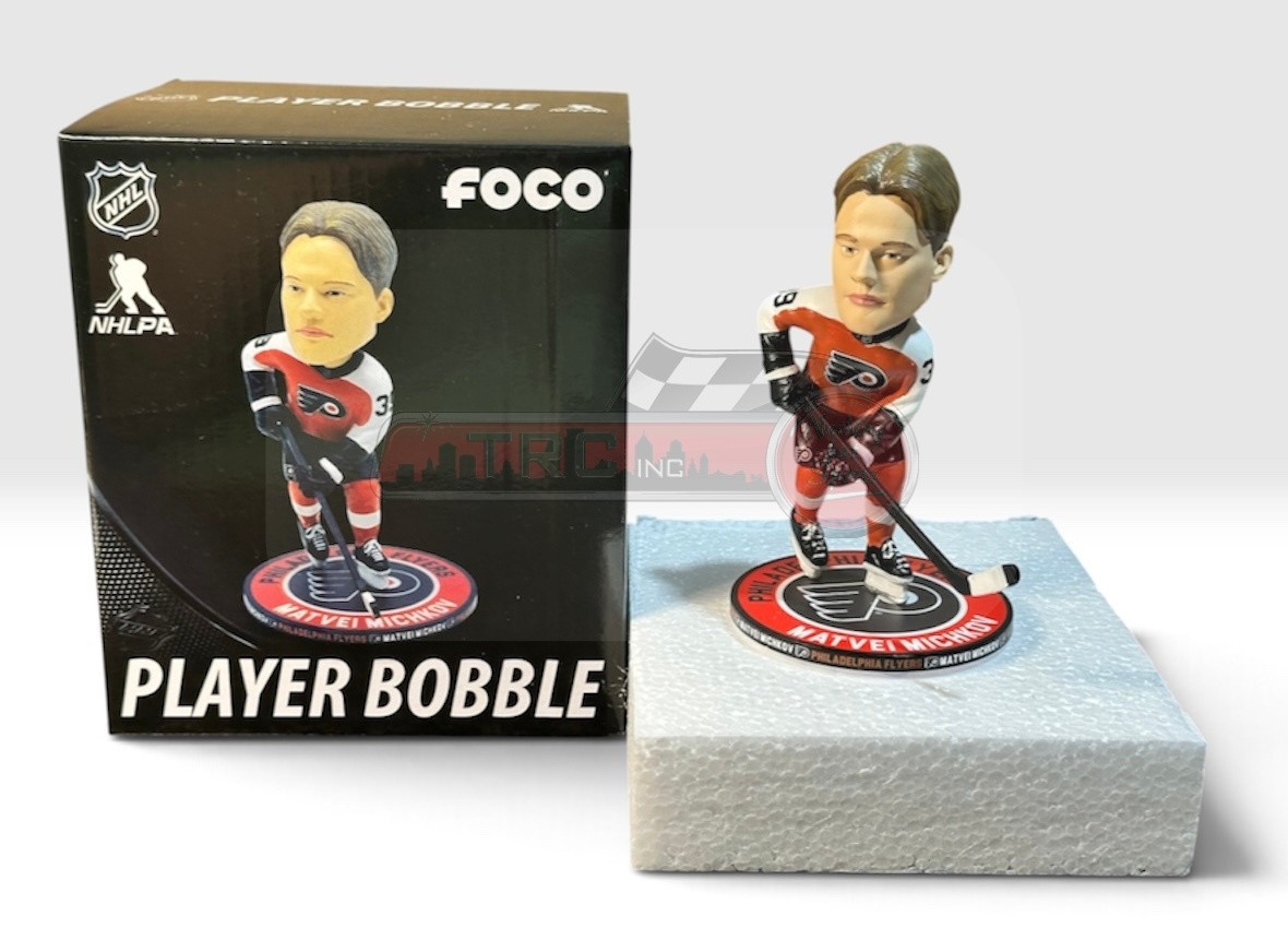 Matvei Michkov #39 Philadelphia Flyers NHL 5" FOCO Repeat Bobblehead