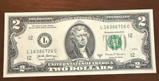 ✯UNCIRCULATED ** RARE Two Dollar Bills ✯ Save On Bulk! Sequential * UNCIRCULATED picture