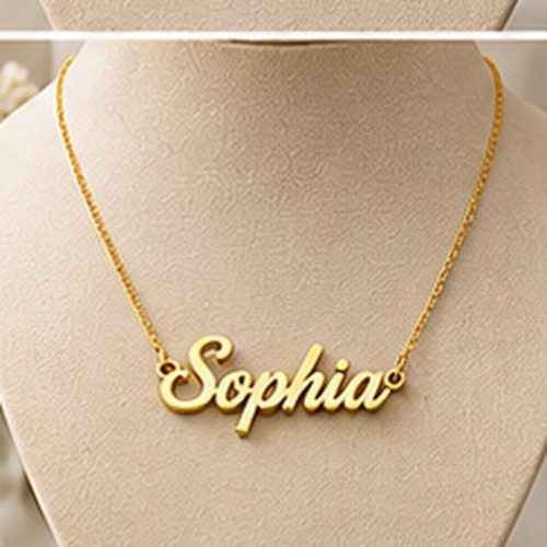 customize name necklace gift for women and mother for Christmas