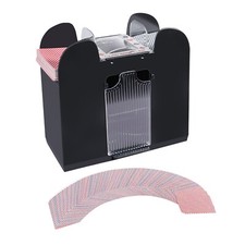 6-Deck Casino Automatic Card Shuffler for Blackjack, UNO, Poker Card Games picture