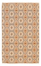 Vintage 4'11" x 8'0" Traditional Wool Hand Woven Oriental Area Rug picture