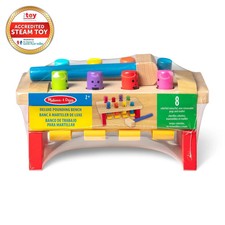 Melissa and Doug Deluxe Pounding Bench Wooden Toy for Toddlers SEALED FREE Ship picture