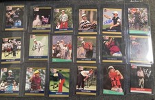 Lot of 34 PGA Pro Tour Autographs - Huge Resale Value - Funk, Perry, Pate, Estes picture