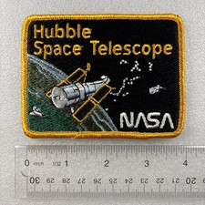 NASA Hubble Space Telescope commemorative patch picture