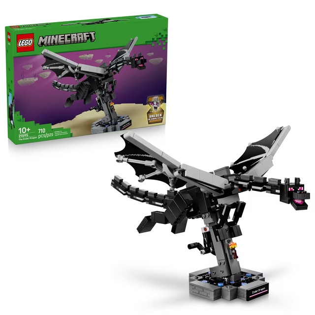 LEGO Minecraft The Ender Dragon - Building Toy for Boys & Girls, Ages 10+