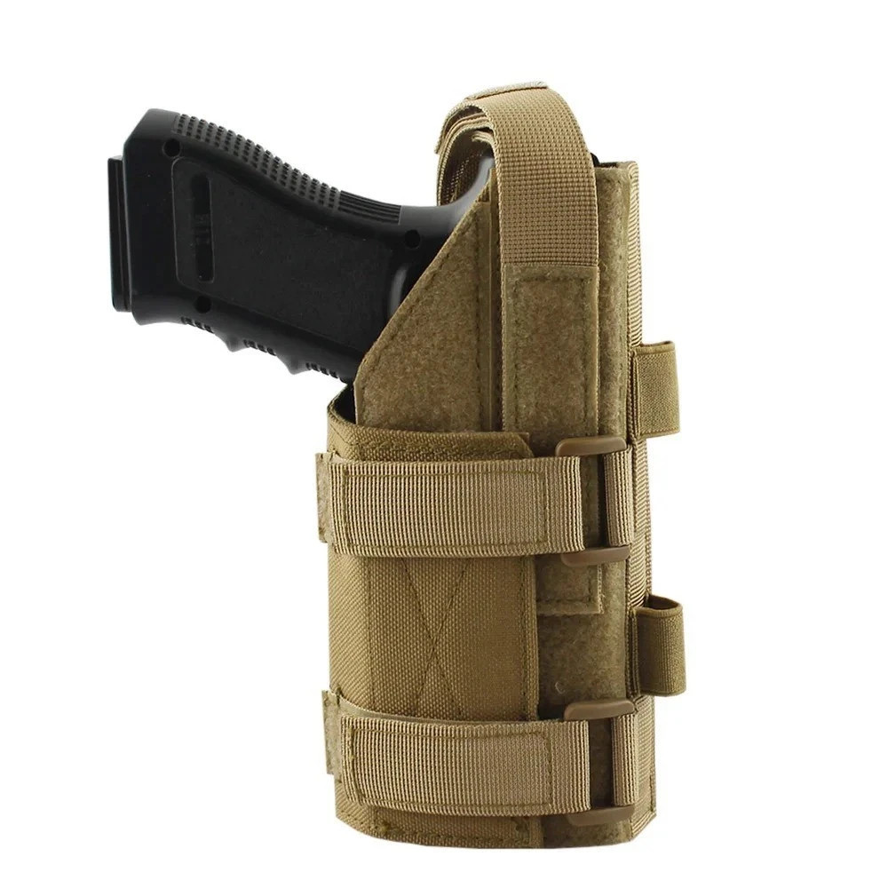 MOLLE Tactical Pistol Holster Right Hand Belt Modular Hunting Duty MOLLE Tactical Pistol Holster Right Hand Belt Modular Hunting Duty