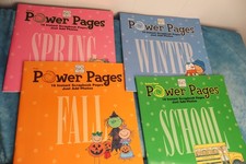 New Me & My Big Ideas Scrapbook Power Pages 12x12 Spring, Fall, Winter, School picture