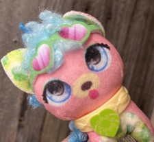 Spin Master PRESENT PETS MINI 3 Inch Pet Plush Toy Dog Puppy Pink Blue picture