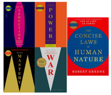 Robert Greene Collection 5 Books Set - [CONCISE] Seduction, Power, USA STOCK picture