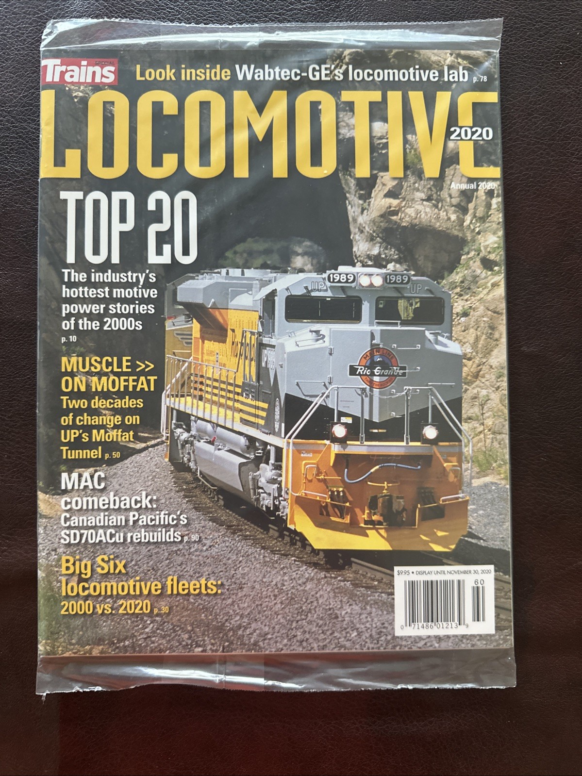 Trains Special Magazine 2020 Annual Top 20 Railroad SEALED Trains Special Magazine 2020 Annual Top 20 Railroad SEALED