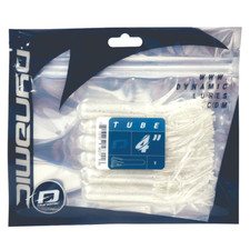 Lake Trout TUBE BAIT, 4" Fishing TUBE JIG Baits for Mackinaw (White/Silver) picture