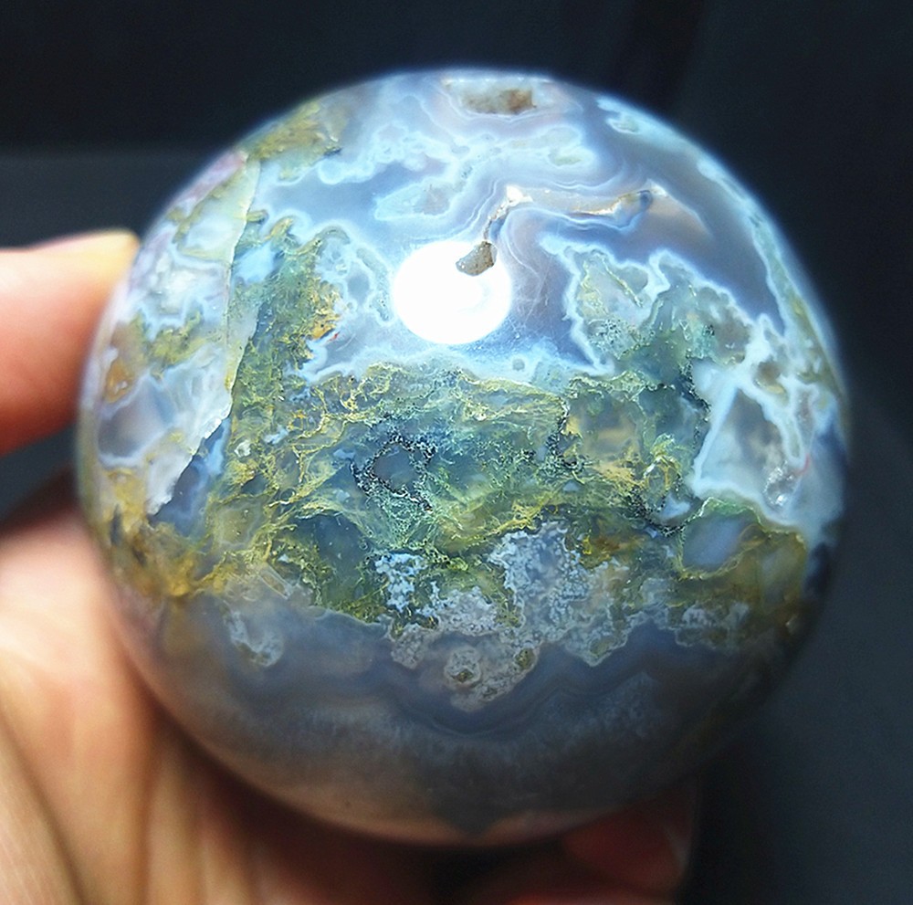 RARE 445.6G Natural Polished Colorful Agate Stone Ball Reiki Healing A453 RARE 445.6G Natural Polished Colorful Agate Stone Ball Reiki Healing A453