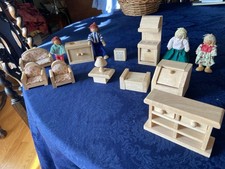Plan Toys Wooden Dollhouse Sized + People FREE SHIPPING picture