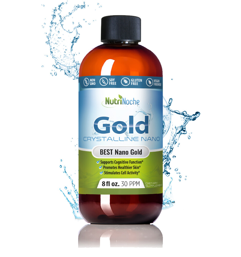 The BEST Colloidal Gold - Colloidal Minerals - No Fillers, Additives -NutriNoche The BEST Colloidal Gold - Colloidal Minerals - No Fillers, Additives -NutriNoche