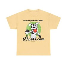 Pets.com Online Store Nostalgic Retro Logo T-shirt picture