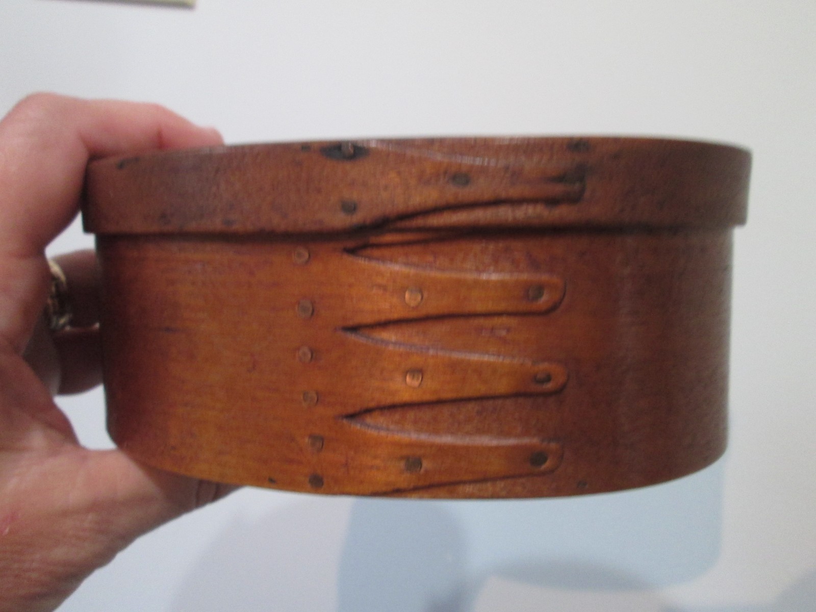 Antique 1800s Real SHAKER PANTRY BOX w/ Old Patina