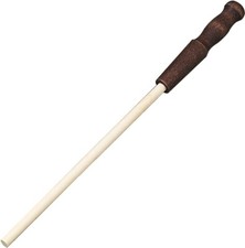 Ceramic Knife Sharpener | 12" Overall ~Made in USA~ Wood Handle Honing Rod [NEW] picture