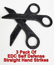3 Pack Hand Held Protection EDC Self Defense Tool-Straight Strike-FREE SHIPPING! picture