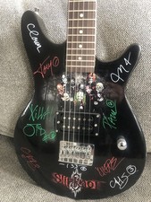 Slipknot Autograph Guitar w/certificate of Authenticity  picture