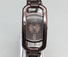 DKNY Watch Womens 36mm Brown Dial NY3889 New Battery 6.5" picture