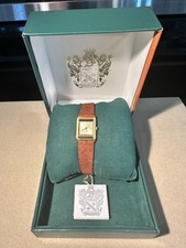 Paolo Gucci Women’s Gold Tone Rectangular Quartz Watch With Original Box &Cover picture