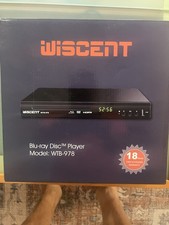 Wiscent WTB-978 Blu-Ray DVD Player HDMI 1080P w/ Remote, Manual, Cables picture
