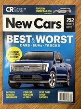NEW CARS Buying Guide CONSUMER REPORTS December 2023 BEST & WORST Best Tires + picture