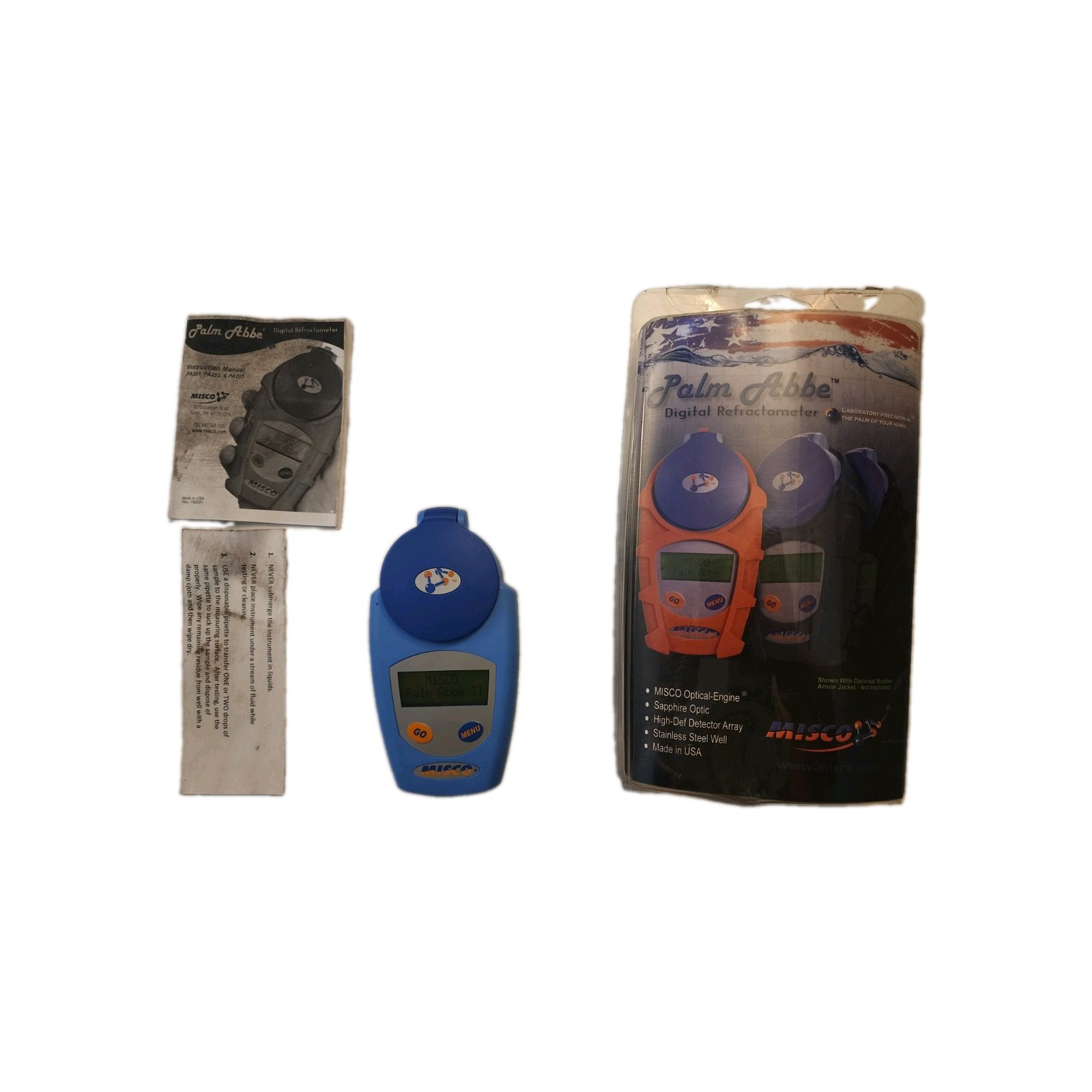 MISCO PA202 Palm Abbe Digital Handheld Refractometer